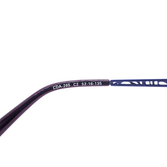 New Women's Cote D'AZURE 265 Eyeglass Frame Original Retail Price $200 - Picture 6 of 8